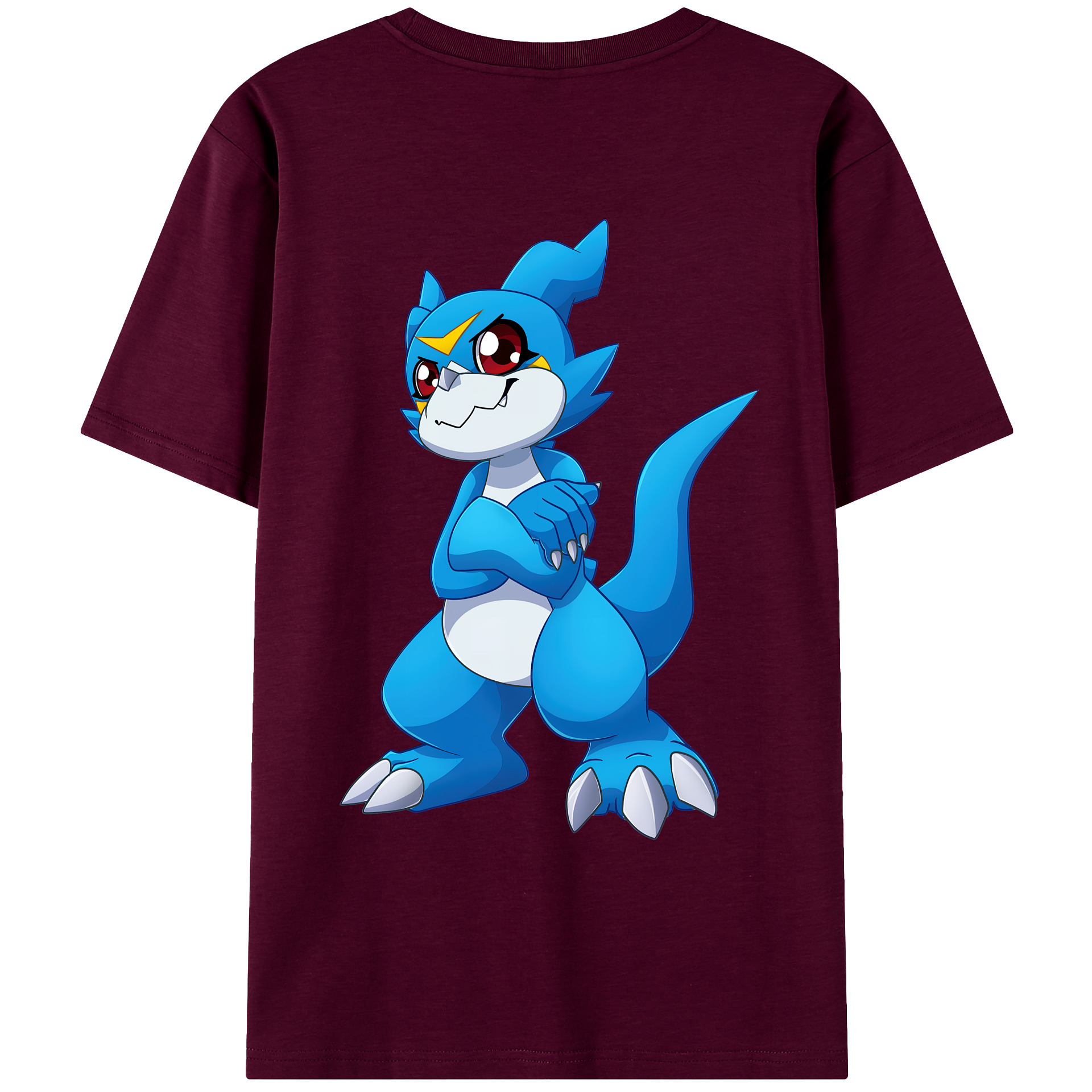 （画像用） Digimon デジタルモンスター/デジモン レディース半袖Tシャツ(バックプリント)